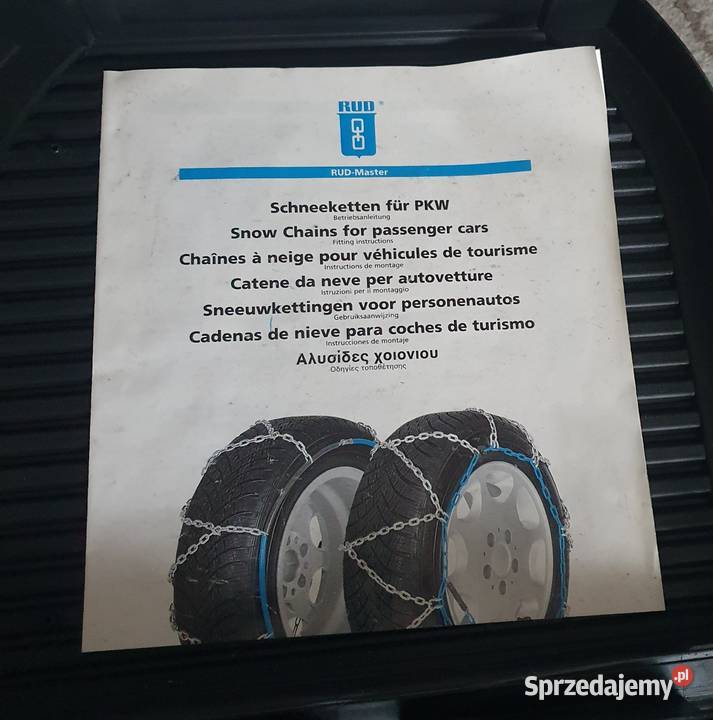 Łancuchy snjezne na kola zimowe R13 R14 R15 Trzebiatów