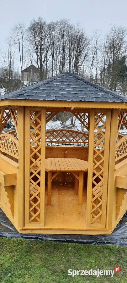 Altana ogrodowa altany drewniane altanypajak Maków Podhalański