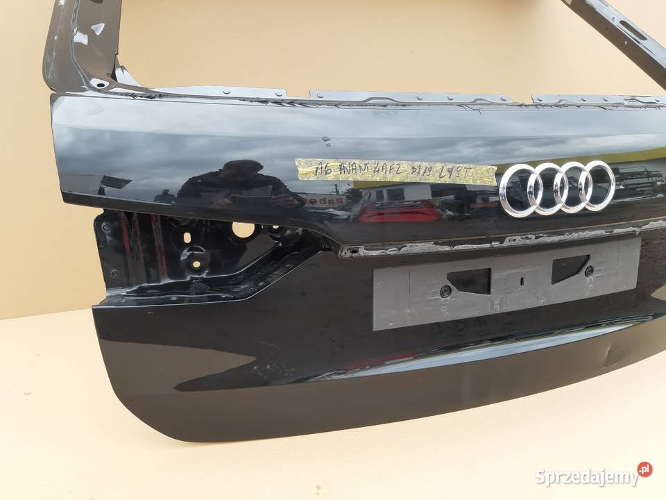 AUDI A6 C8 KOMBI KLAPA BAGAŻNIKA TYŁ części blacharskie Trzciel