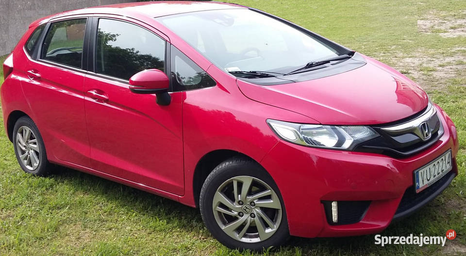 Honda Jazz 13 metalicznie czerwona Poznań