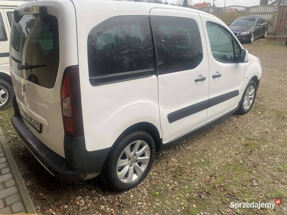 Peugeot Partner 16HDI 2014r 7 osobowy podlaskie Białystok