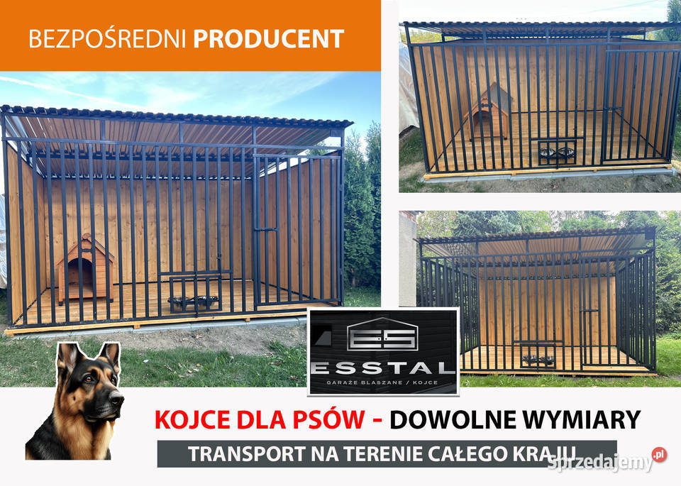 Kojec Psa KOJCE Psów Klatka Box Zadaszenie Kraków sprzedam
