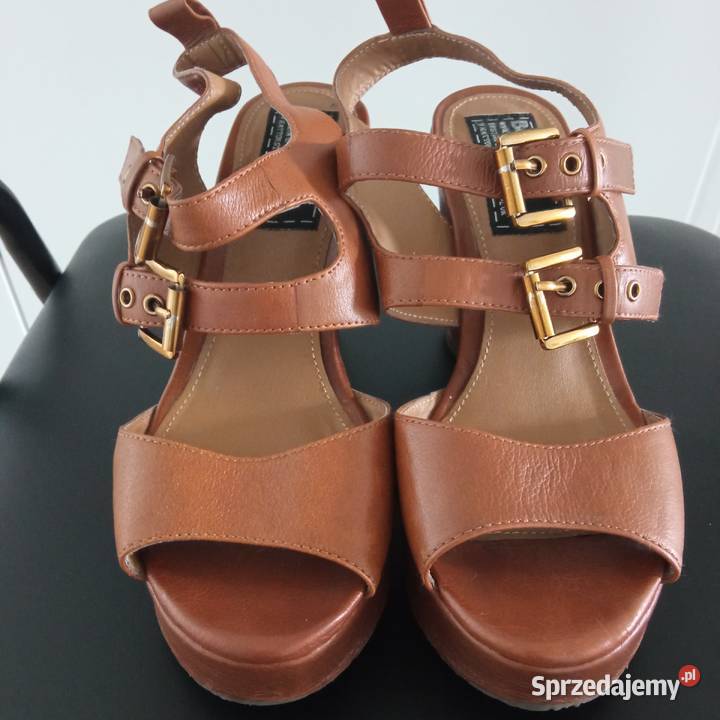 Bertie Skórzane sandały Vintage r 36537 Koszalin