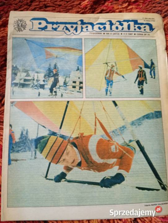 Gazeta Przyjaciolka z okresu PRL Antyki, Sztuka, Kolekcje Częstochowa