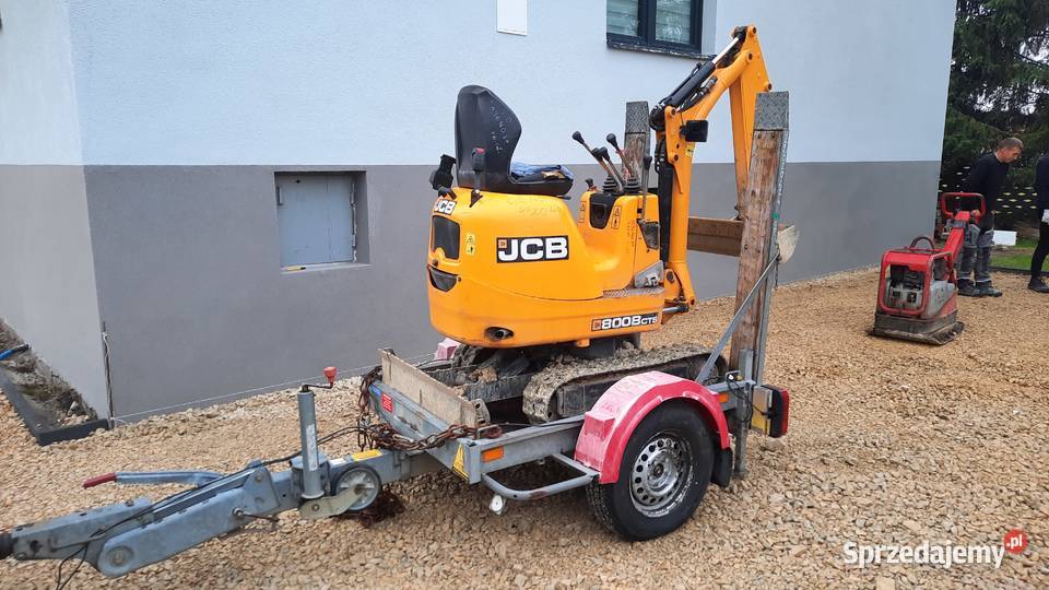 Przyczepa Laweta pod mini koparkę Ładowność 1000 Chrzanów