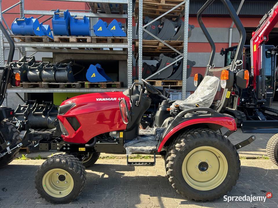 NOWOŚĆ Japoński ciągnik YANMAR SA426 2025 26 4x4 Napęd 4x4 Łódź