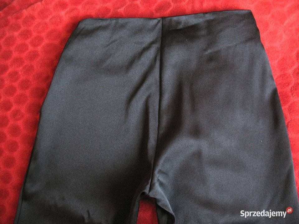 Spodnie damskie satyna 36 S biodra 96 Rozmiar 36(S) Siedlce