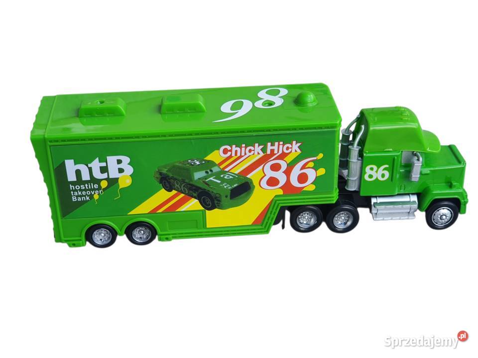 Model transporter ciężarówka Tir Chick Hicks Cieszyn