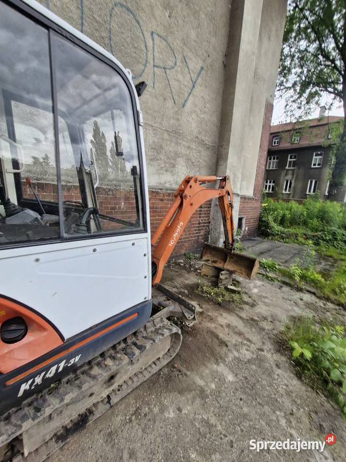 Sprzedam minikoparki kubota kx 41 3v nie