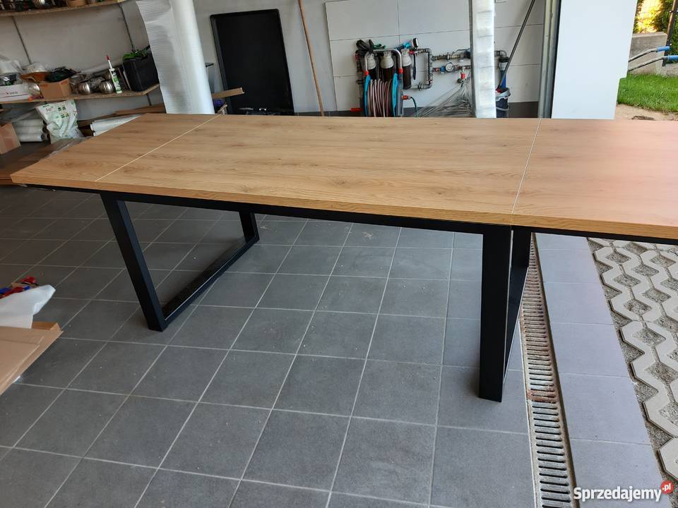 Stol industrialny dab słoneczny nowość pomorskie Grzybno