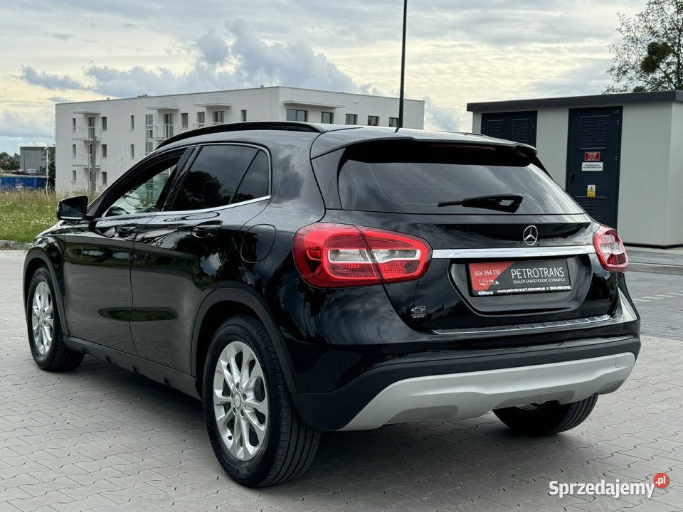 Mercedes GLA 180 15 109 Kamera Półskóra Tempomat światła do jazdy dziennej Mrągowo sprzedam