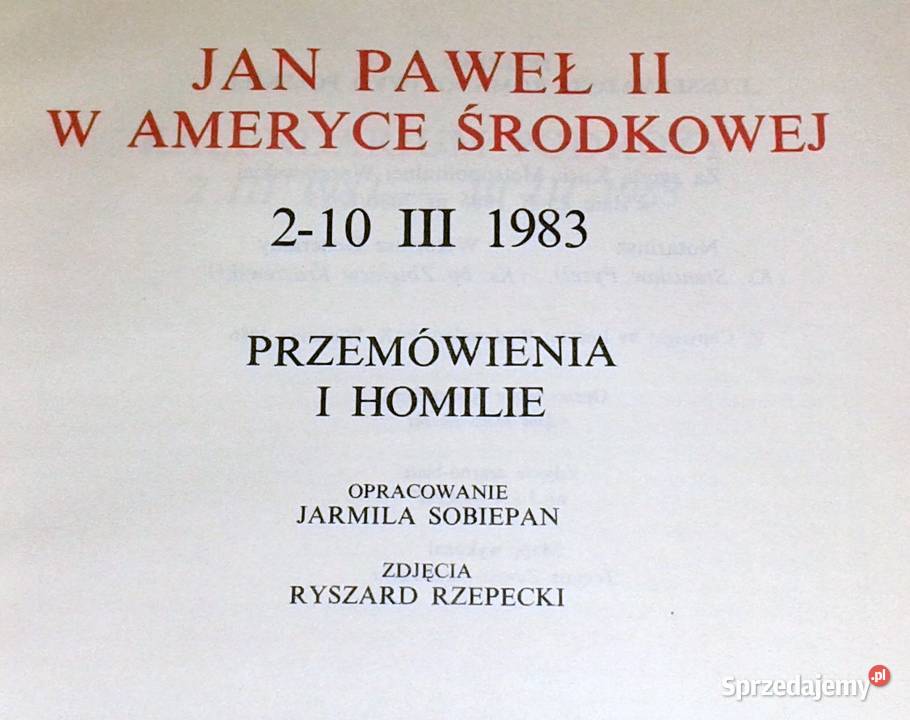 Jan Paweł II w Ameryce Środkowej Jaromila Chełm