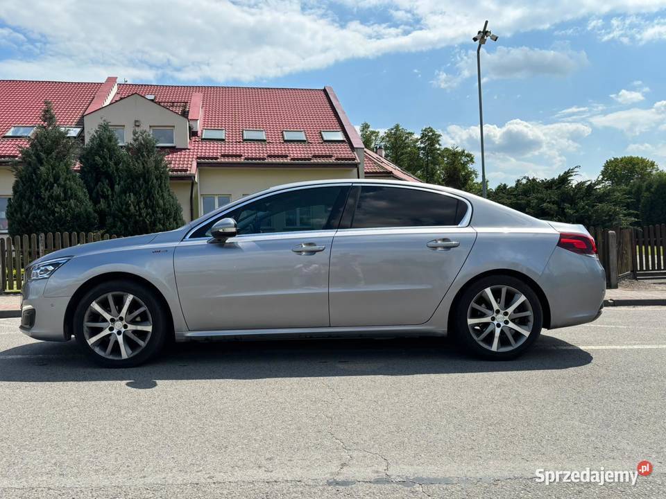 Peugeot 508 bezwypadkowy full led automat Sobiesęki Trzecie