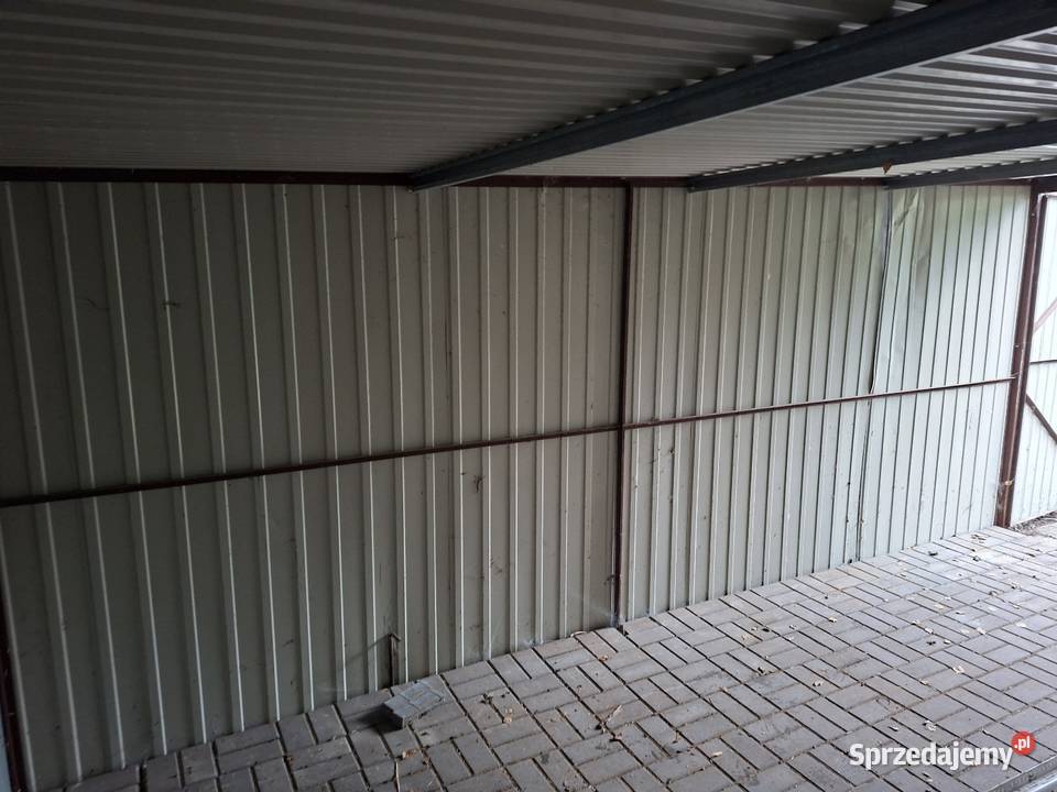 Garaż blaszany 3x5m kolor brązowy TRANSPORT Grudziądz