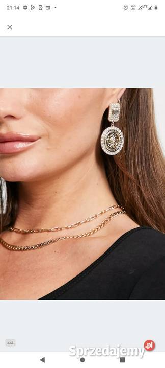 RIVER ISLAND Bogato zdobione kolczyki z Londynu Kraków