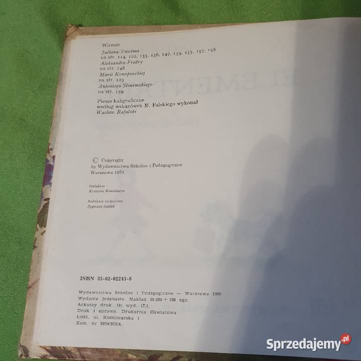 Elementarz Marian Falski 1974 Konin