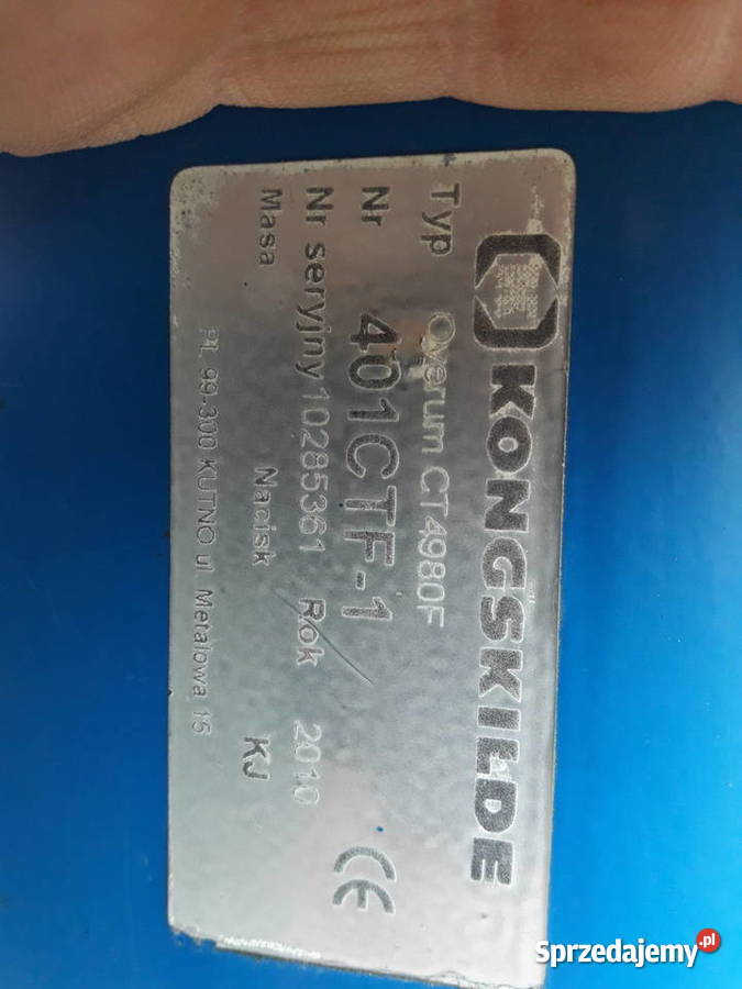 Pług 4 skibowy OVERUM ct4980f Pługi Przybysławice