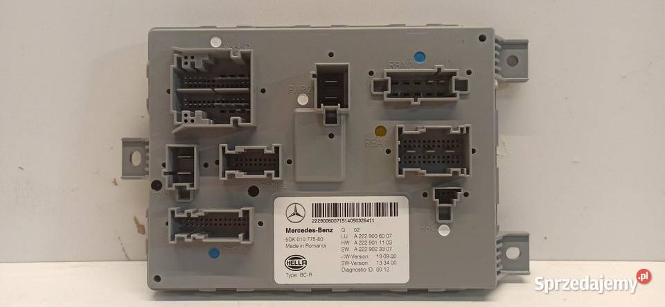MERCEDES W205 MODUŁ STEROWNIK SAM A2229006007