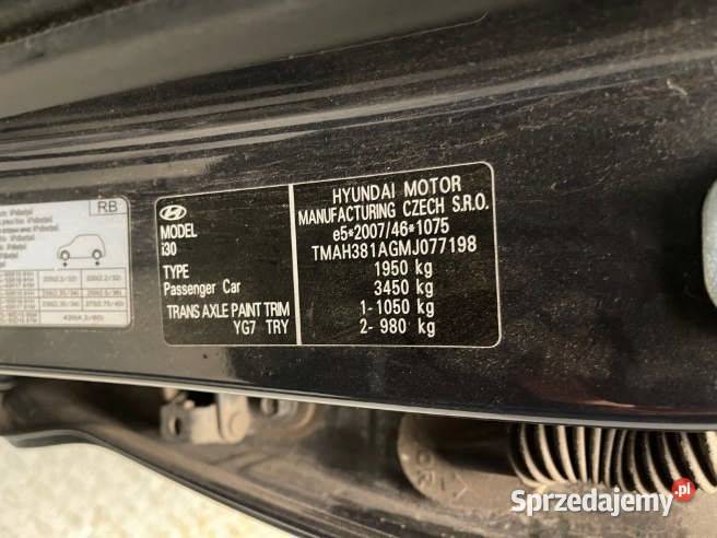 HYUNDAI I30 2020 159800 ccm 115 Warszawa sprzedam