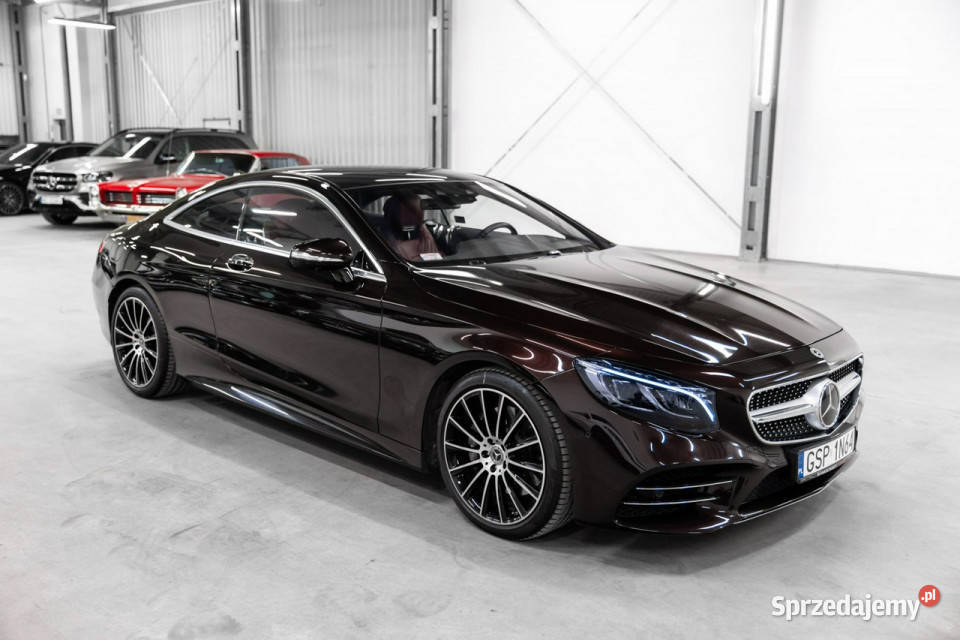 Mercedes S 560 560 4Matic Coupe Salon Polska VAT marża Węgrzce sprzedam