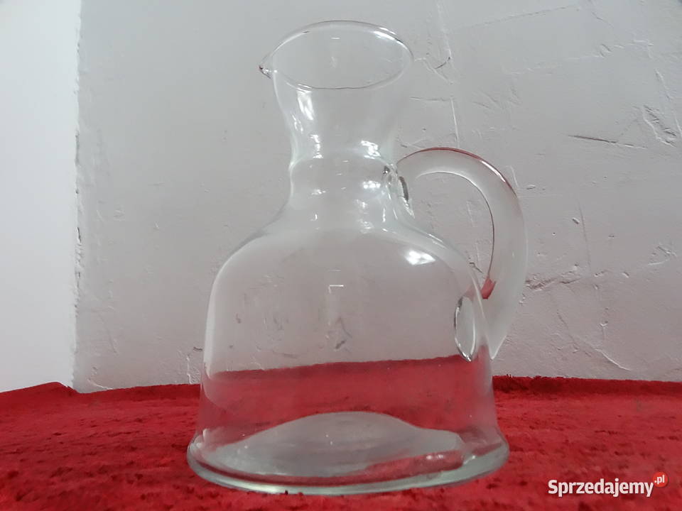 Szklany dzbanek karafka z uchem Styl Vintage 11L sprzedam