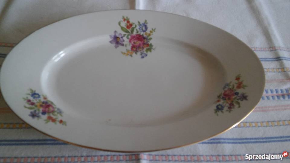 talerz patera porcelanowy półmisek bogato Gdańsk