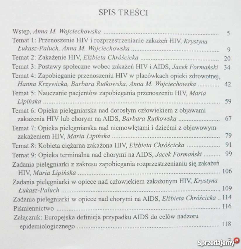 ZAPOBIEGANIE ZAKAŻENIOM HIV OPIEKA LUDŹMI Z HIV medycyna, nauki medyczne Zielona Góra