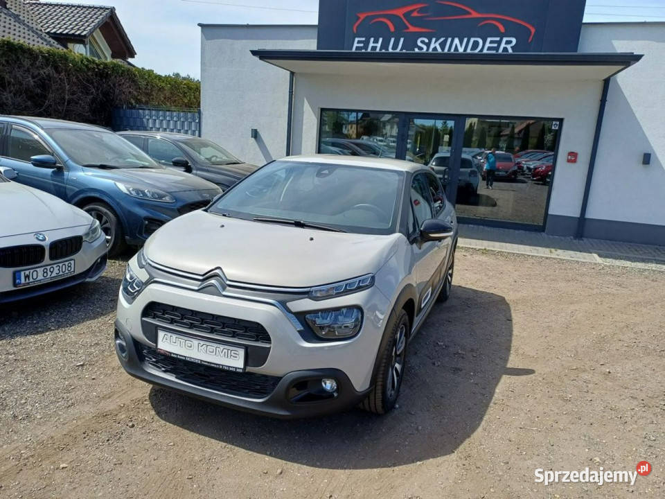 Citroen C3 AUTOMAT FullLED Navi Tablet światła przeciwmgielne Chrzanów sprzedam