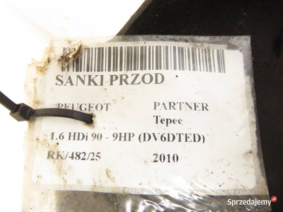 SANKI PRZÓD PEUGEOT PARTNER Tepee 16 eHDi 90 8V Belki zawieszenia sprzedam