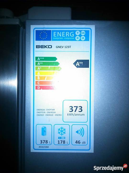 Lodówka side by side BEKO GNE V123T 92cm Żory sprzedam