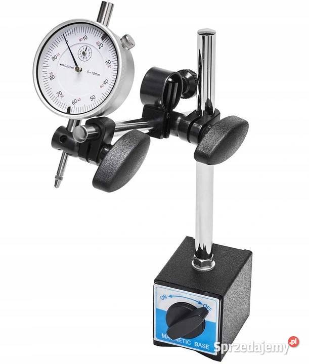 CZUJNIK ZEGAROWY STATYW MAGNETYCZNY 010MM ZESTAW lubelskie