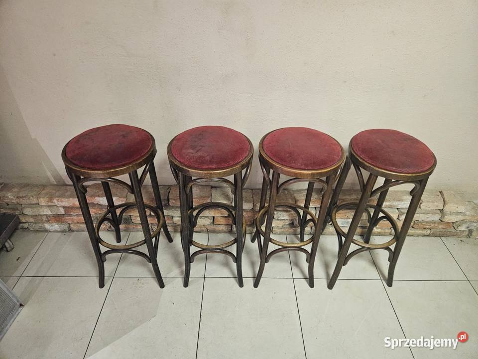 Hoker barowy THONET ORYGNALNIE GIĘTE DREWNO