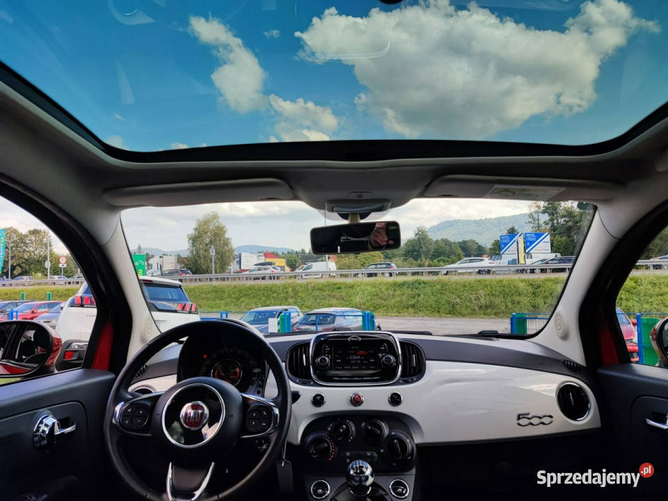 Fiat 500 12 8V Lounge 55 t pełny serwis I 2007