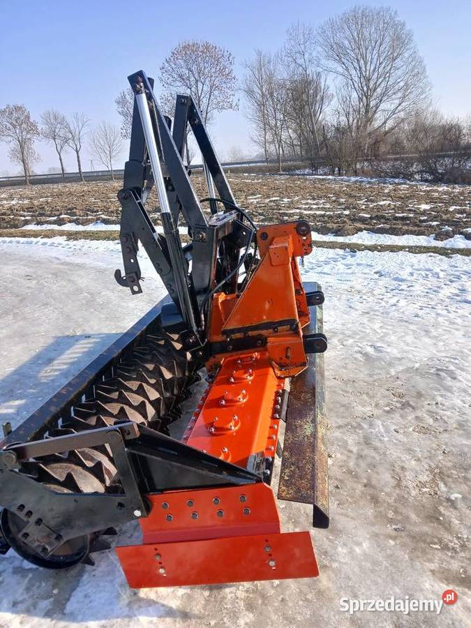 Zestaw uprawowo siewny Brona wirowa Mascho Agregaty