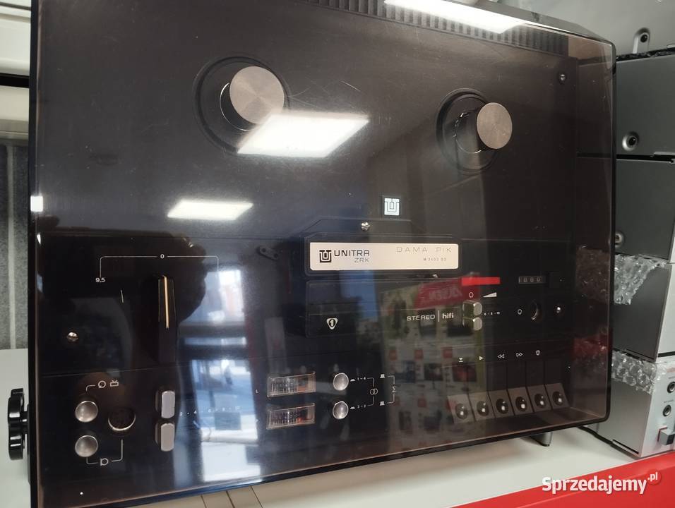 Magnetofon Szpulowy Unitra Zrk M2403SD Dama Pik Zabrze sprzedam