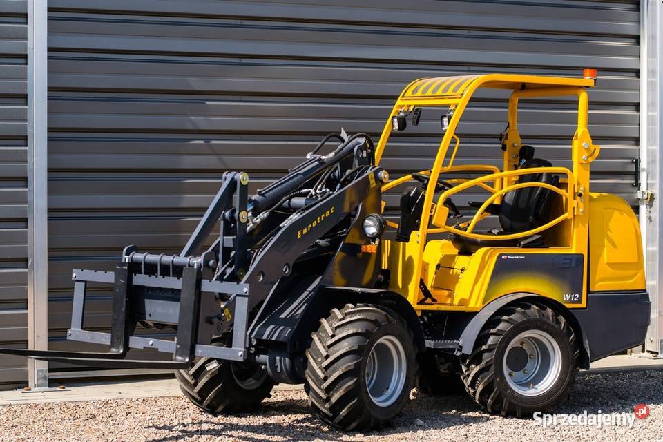 Ładowarka przegubowa Eurotrac W12S Kubota 26 śląskie Katowice sprzedam