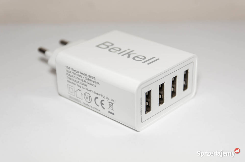 Ładowarka 4x USB 5V 24A 24W Ładowarki Ropczyce
