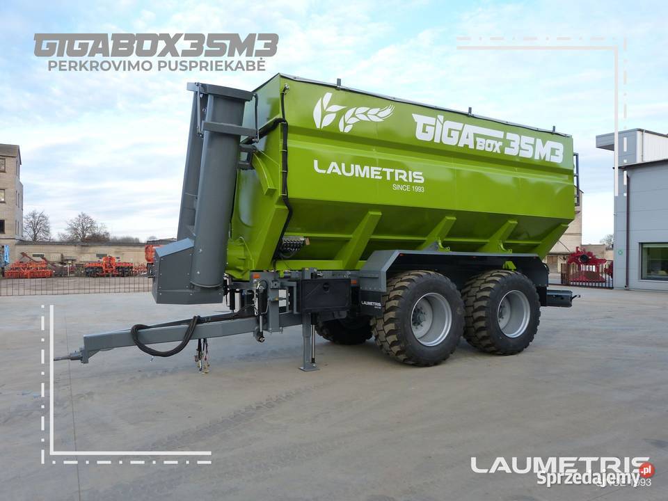 Laumetris Wóz przeładowczy GIGABOX 28 ton