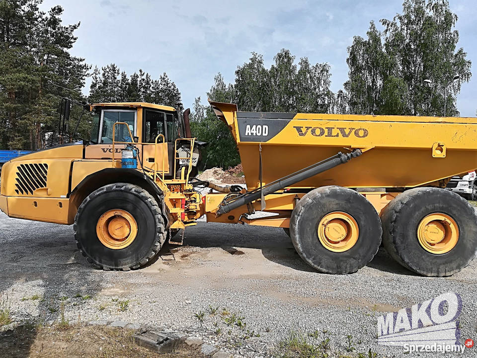 Wozidło Volvo A40D Motoryzacja