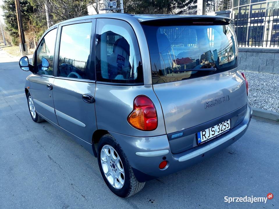 Fiat Multipla 16 LPG 6osób 20001 Full Samochody osobowe podkarpackie Jasło