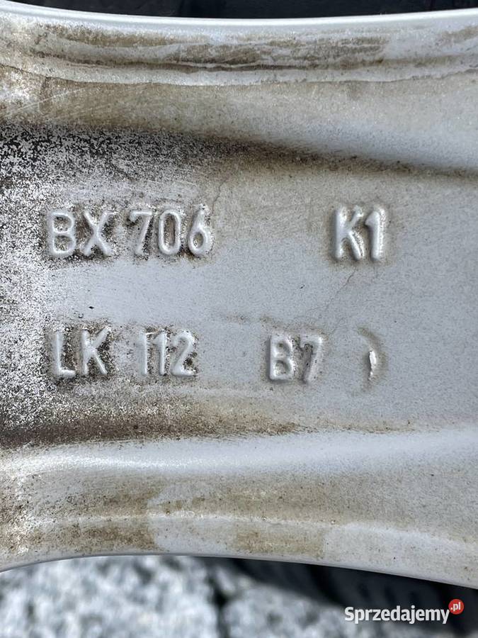 Felgi Aluminiowe Alu Felgi Mercedes Volkswagen Inowrocław sprzedam
