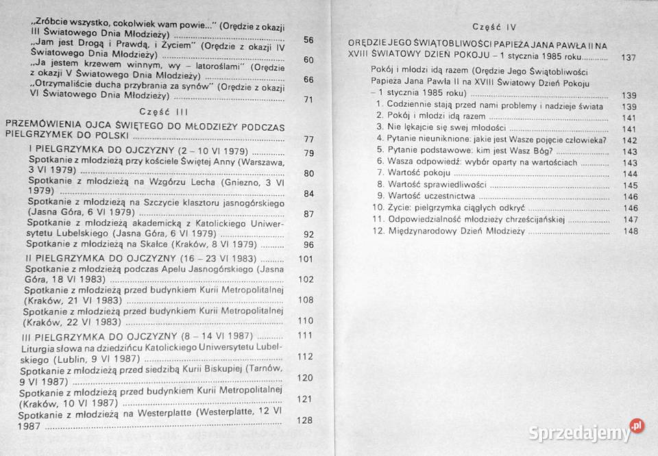 Wy jesteście moją nadzieją Jan Paweł II Chełm