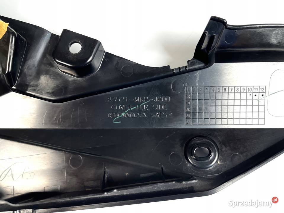 HONDA CBR 500 R 19 PC62 Wypełnienie Owiewka Bok wielkopolskie Łobżenica sprzedam