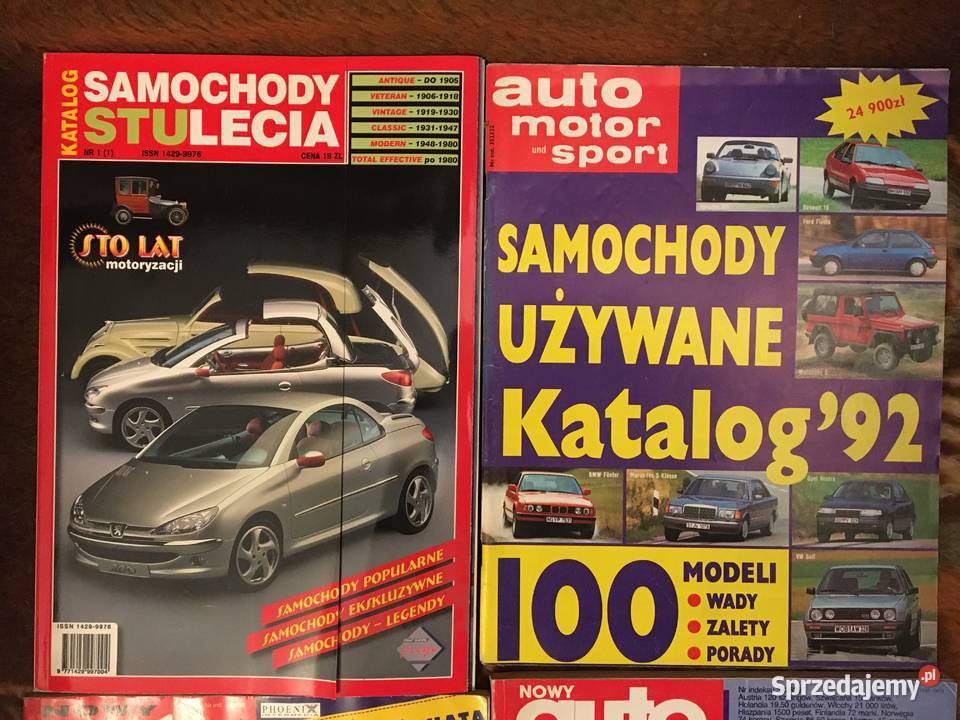 Samochody Stulecia i inne katalogi Zielonka