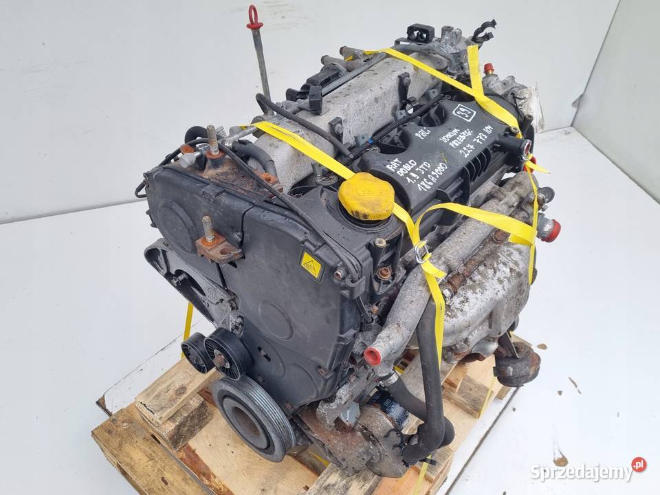 SILNIK KOMPLET Fiat Doblo 19 JTD 120 osobowe Janów