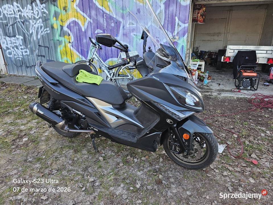 Kymco xciting 400 2017 stan elektryczny starter