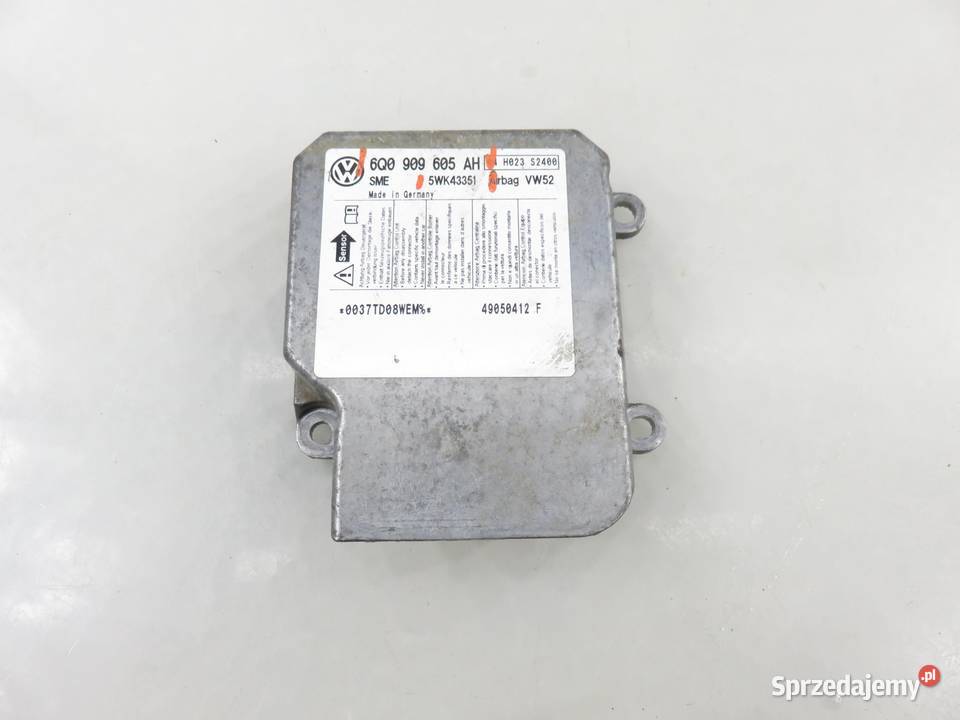 MODUŁ AIRBAG VW CADDY III 6Q0909605AH 5WK43351