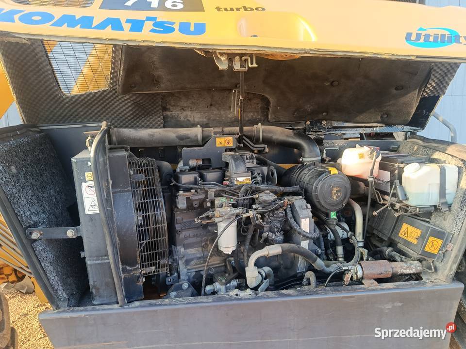 Ladowarka Komatsu WH716 turbo podlaskie Suwałki sprzedam