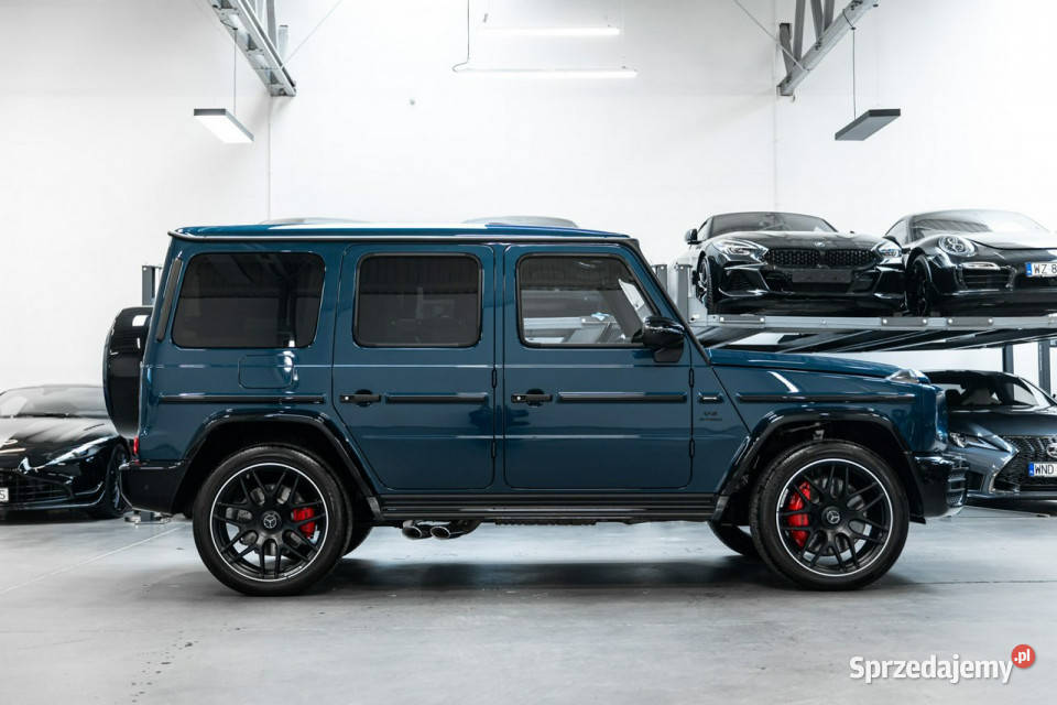 Mercedes G 63 AMG Ocean Blue G Manufaktur kamera cofania Węgrzce