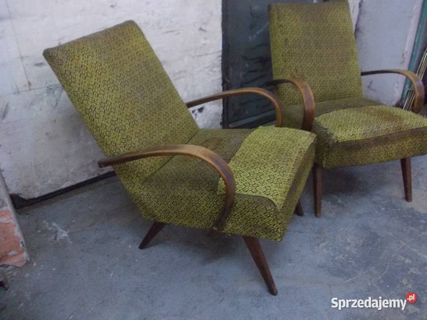 Stare fotel model 53 J Smidek Czechosłowacja TON śląskie Bielsko-Biała